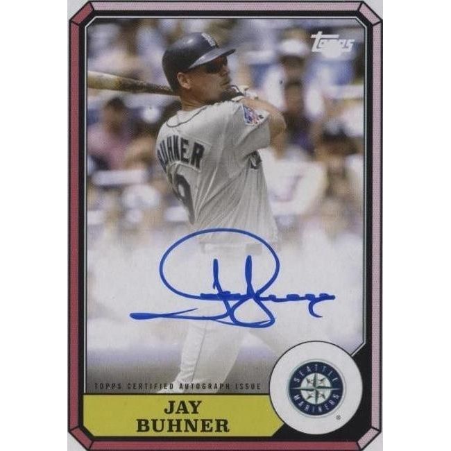 2025 Topps Archives - 1987 Topps Boardwalk and Baseball Autographs Jay Buhner