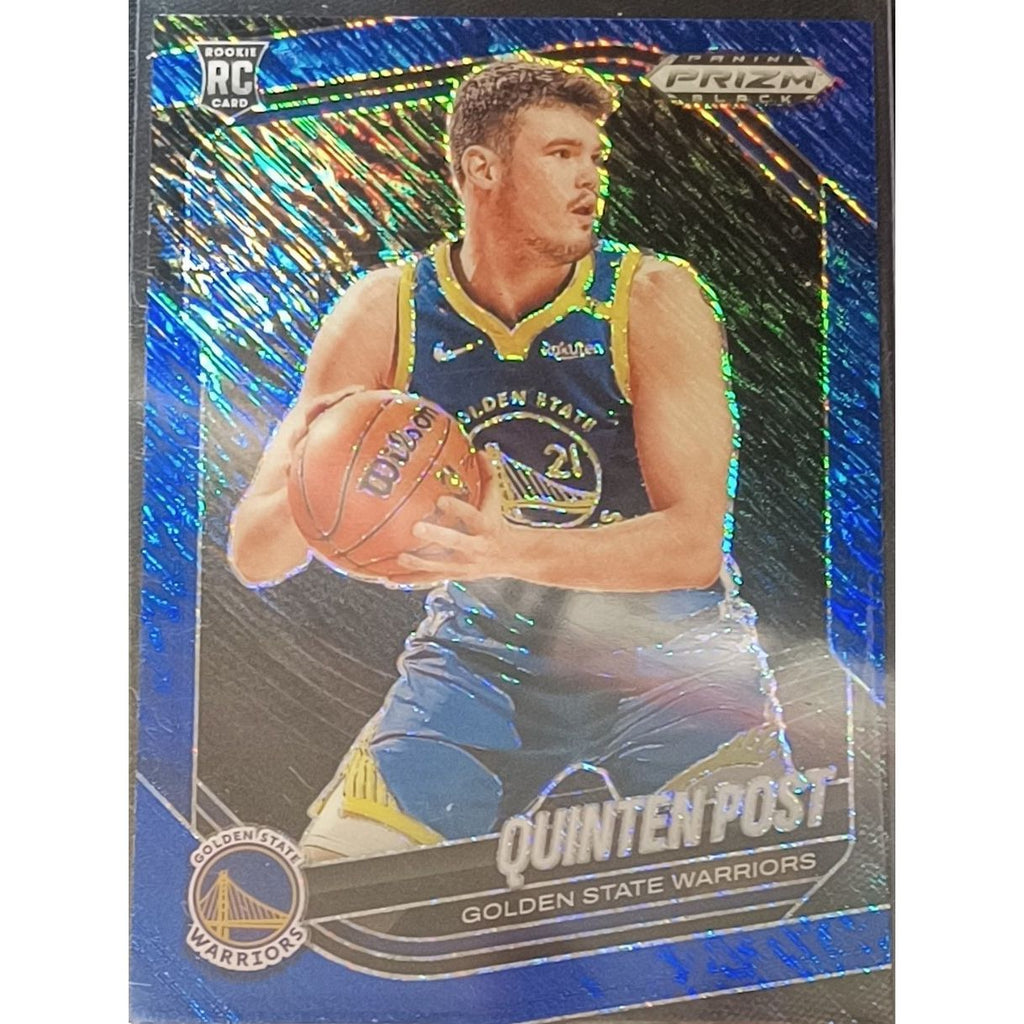 2024-25 Panini Prizm Black Quinten Post Gold Shimmer Prizm Auto /10