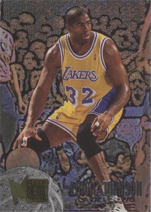 1995-96 Fleer Metal - Magic Johnson #161