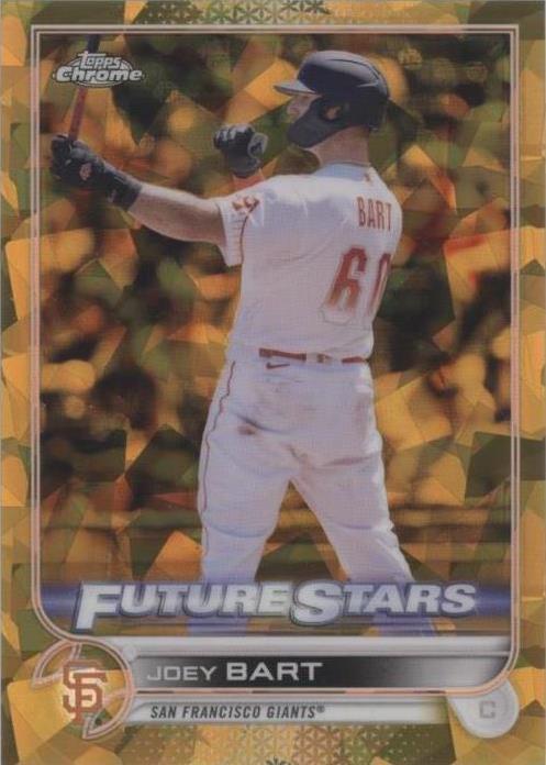 2022 Topps Chrome Sapphire Edition - Joey Bart #434 Gold /50