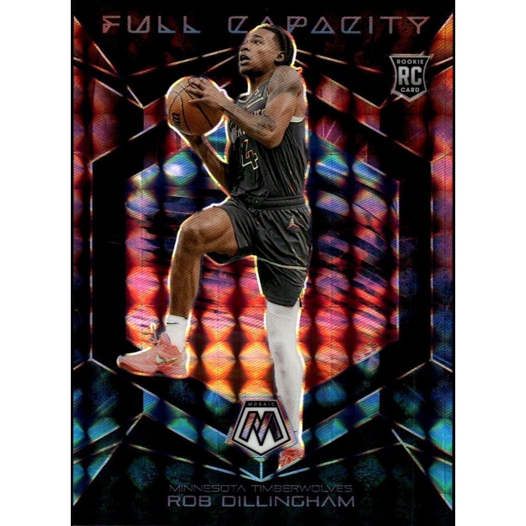 2024-25 Panini Mosaic - Full Capacity Rob Dillingham #6 (RC)