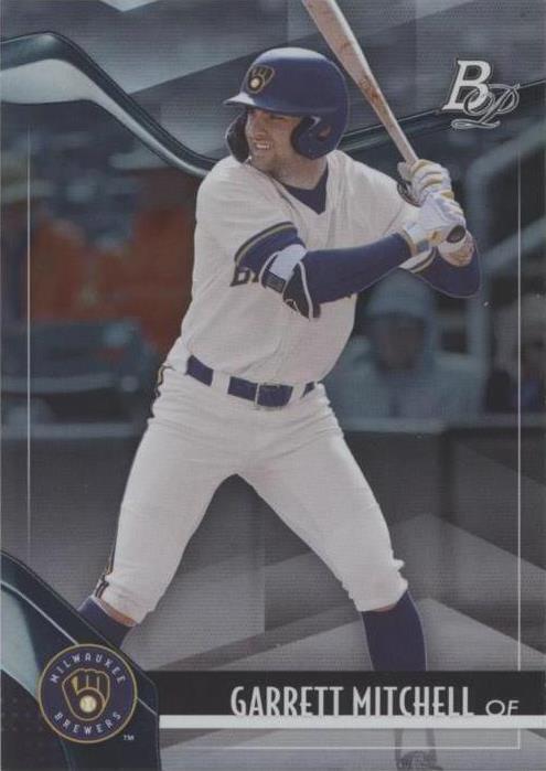 2021 Bowman Platinum - Top Prospects Garrett Mitchell Autograph Refractor