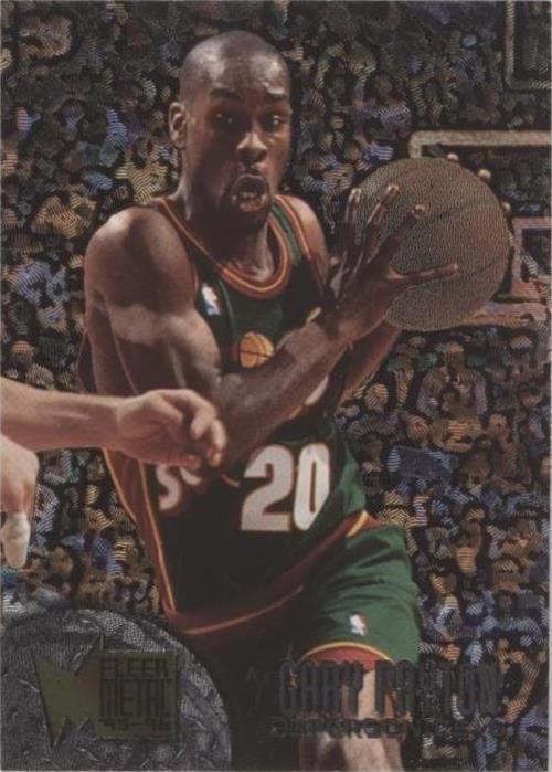 1995-96 Fleer Metal - Gary Payton #193