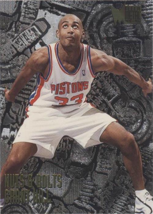 1995-96 Fleer Metal - Nuts & Bolts Grant Hill #210