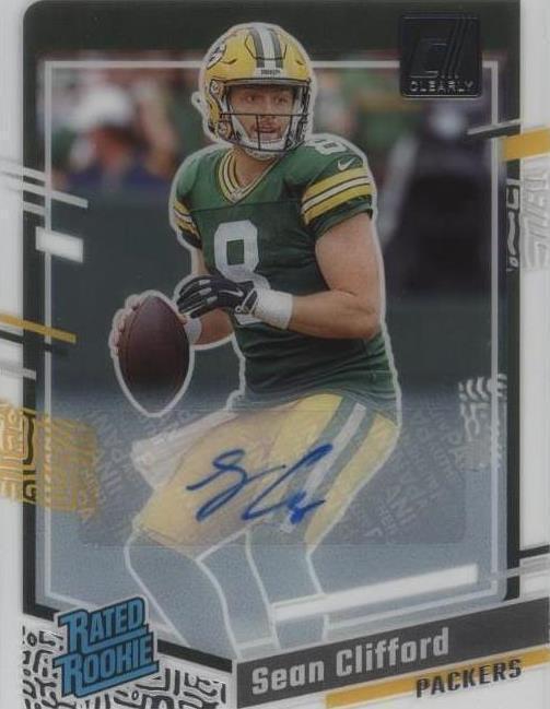 2023 Panini Clearly Donruss - Sean Clifford #82 Autographs (AU, RC)
