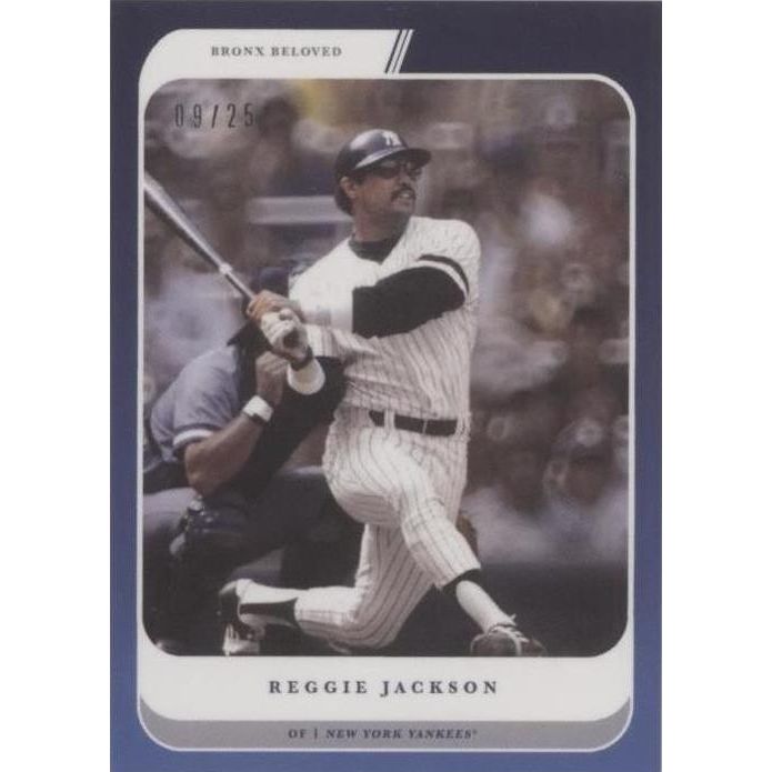 2020 Topps X Derek Jeter - Bronx Beloved Reggie Jackson #46 Blue /25