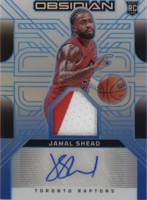 2024-25 Panini Obsidian - Rookie Jersey Ink Jamal Shead, Jamal Shead #RJI-SHE...