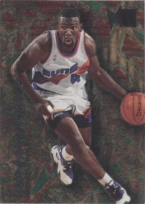1995-96 Fleer Metal - Tempered Steel Michael Finley #3 (RC)