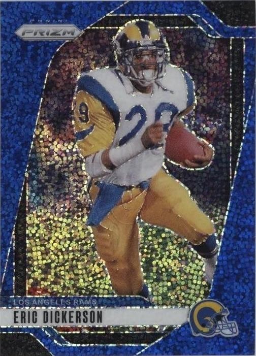 2024 Panini Prizm - Eric Dickerson #173 Blue Sparkle Prizm /96