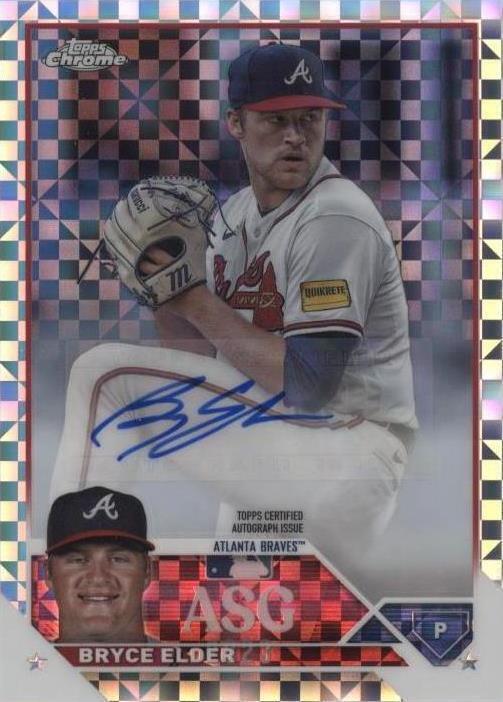 2023 Topps Chrome Update Series - 2023 All-Star Game Autographs Bryce Elder...