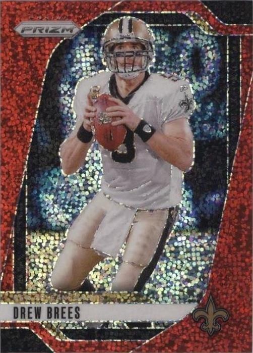2024 Panini Prizm - Drew Brees #209 Red Sparkle Prizm