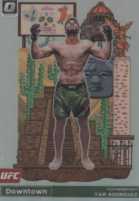 2023 Panini Donruss Optic UFC - Downtown! Yair Rodriguez #4