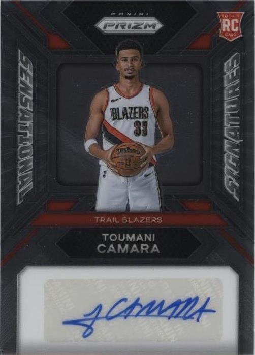 2023-24 Panini Prizm - Sensational Signatures Toumani Camara #SS-IC (AU, RC)