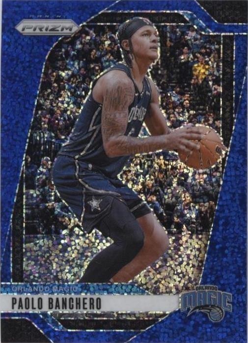 2024-25 Panini Prizm - Paolo Banchero #183 Blue Sparkle Prizm /144