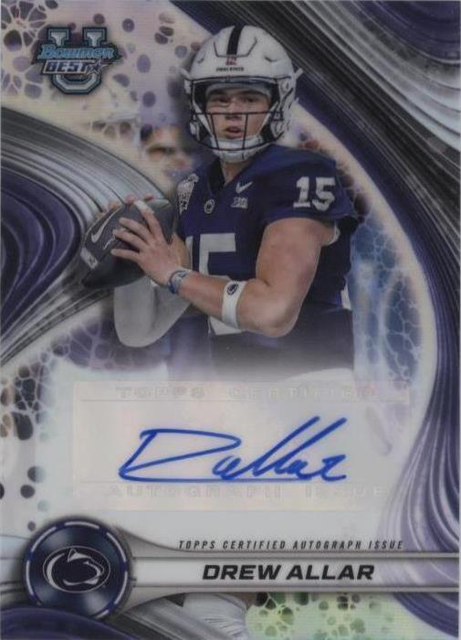 2024 Bowman's Best University - Best of 2024 Autographs Drew Allar #BOA-DA (AU,