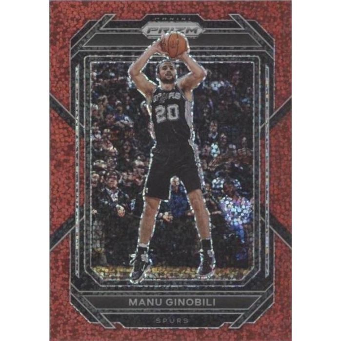 2022-23 Panini Prizm - Manu Ginobili #296 Red Sparkle Prizm
