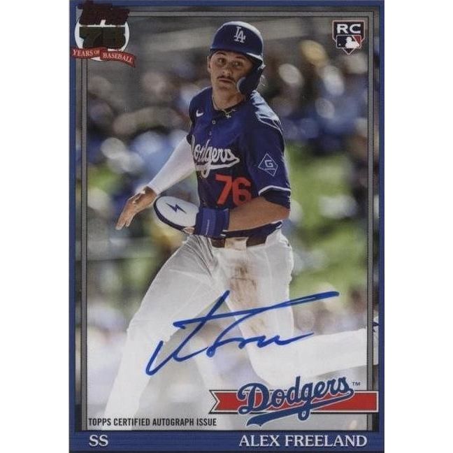 2026 Topps Series 1 - 1991 Topps Baseball Autographs Alex Freeland #91A-AF (AU,