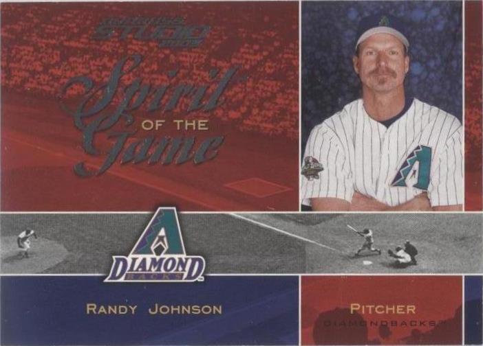 2003 Donruss Studio - Spirit of the Game Randy Johnson #SG-17 /1250