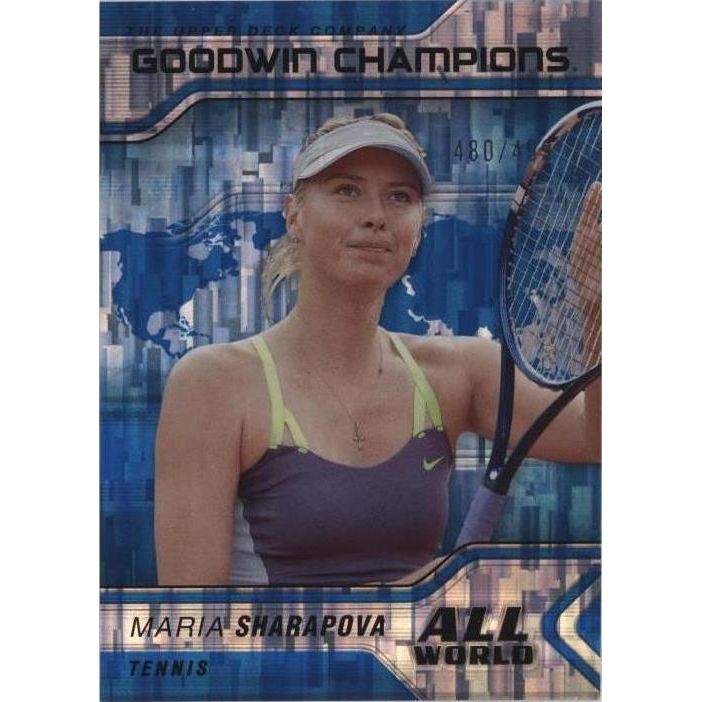 2023 Upper Deck Goodwin Champions - All-World Maria Sharapova #AW-4 Blue /499
