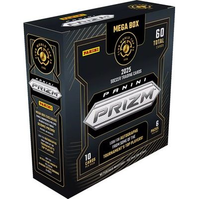 2025 Panini Prizm FIFA Club World Cup Soccer Mega Box