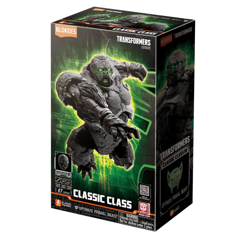 Blokees Transformers Classic Class Optimus Primal Beast Mode