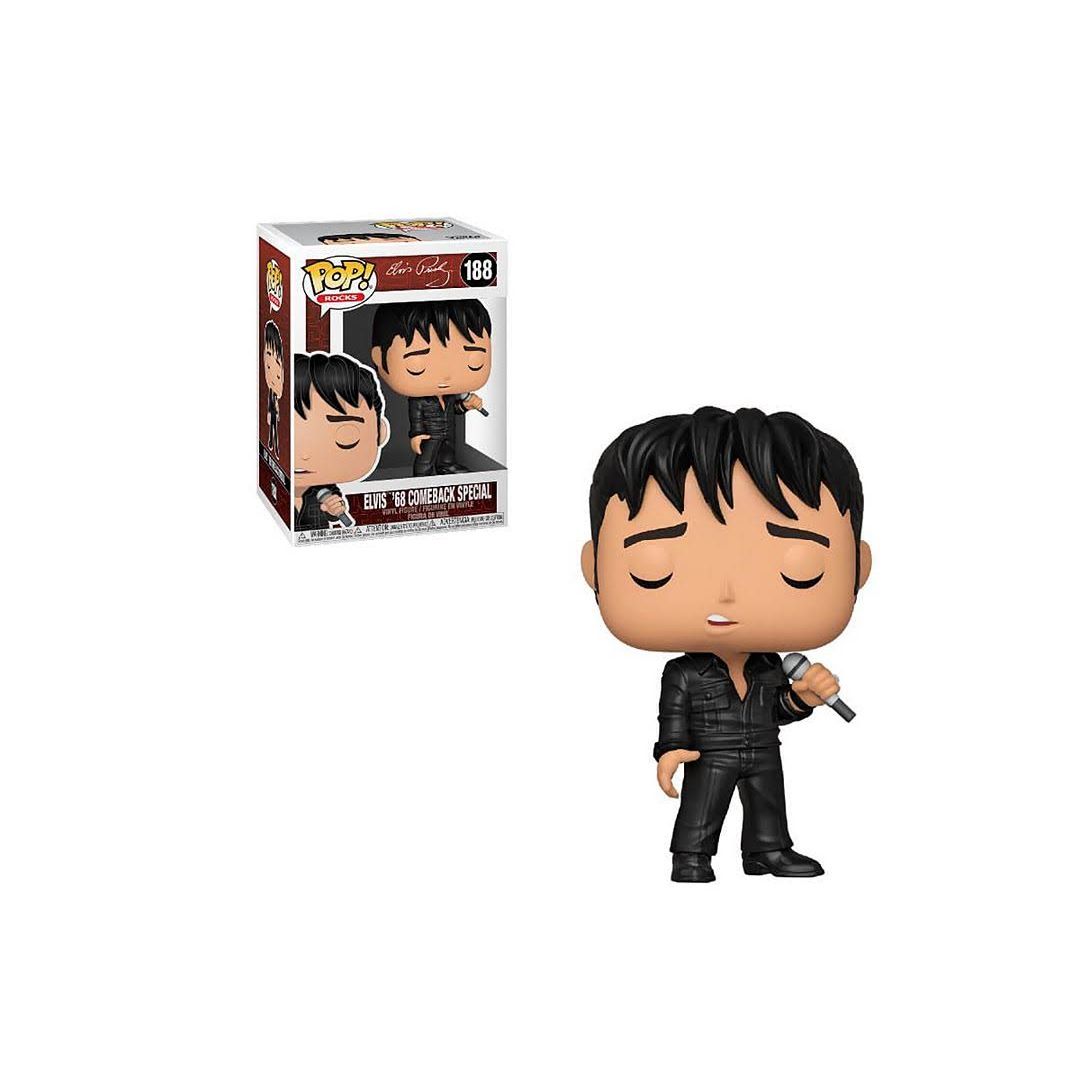 Funko Pop! Rocks: Elvis Presley '68 Comeback Special #188
