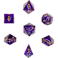Blue/Gold/Dragon Eye/Liquid Polyhedral Dice (7 Count)