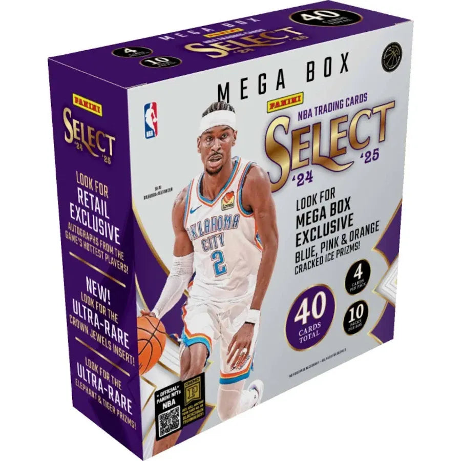 2024-25 Panini Select Basketball Mega Box
