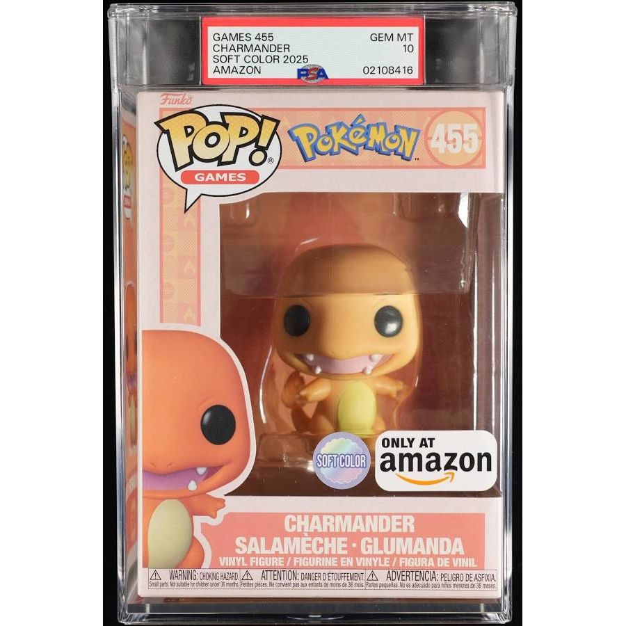 The Funko Pop! Games: Pokemon - Charmander (Soft Color) Amazon Exclusive #455