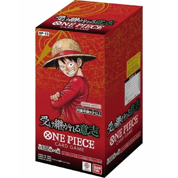 One Piece Carrying On His Will Booster Box (Japanese)