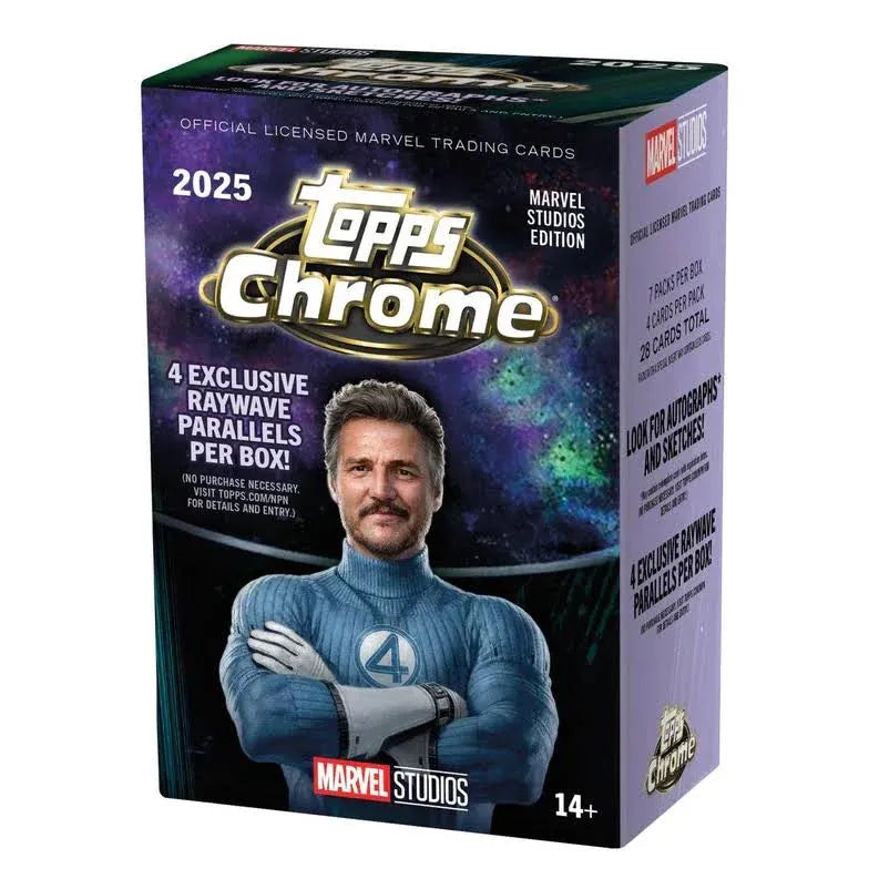 2025 Topps Chrome Marvel Studios Edition Blaster Box