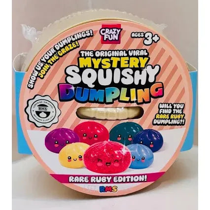 Mystery Squishy Dumpling - Rare Ruby Edition