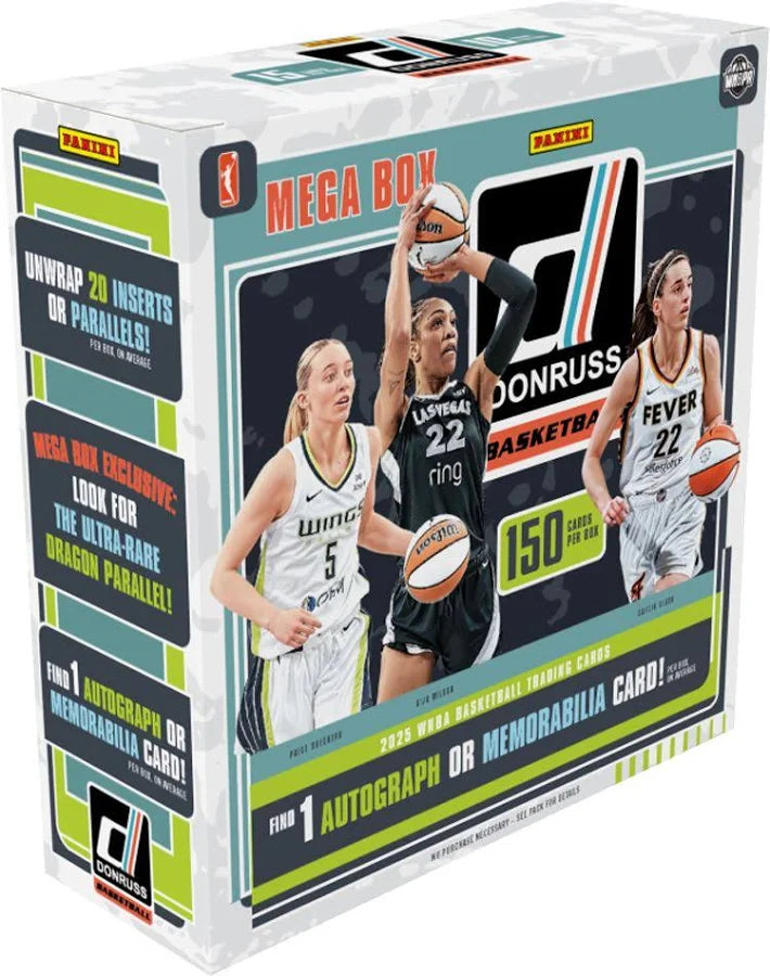 2025 Panini Donruss WNBA Basketball Mega Box