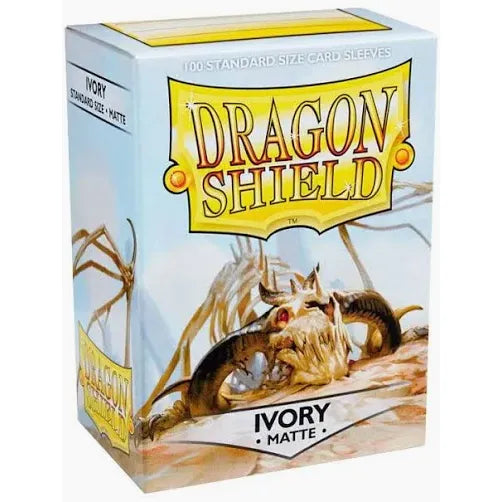 Dragon Shield Matte Card Sleeves Box of 100 - Ivory
