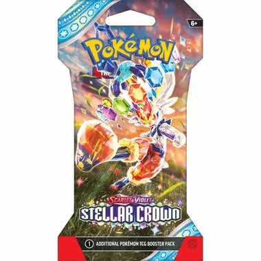 Pokémon Scarlet & Violet Stellar Crown Sleeved Booster Pack