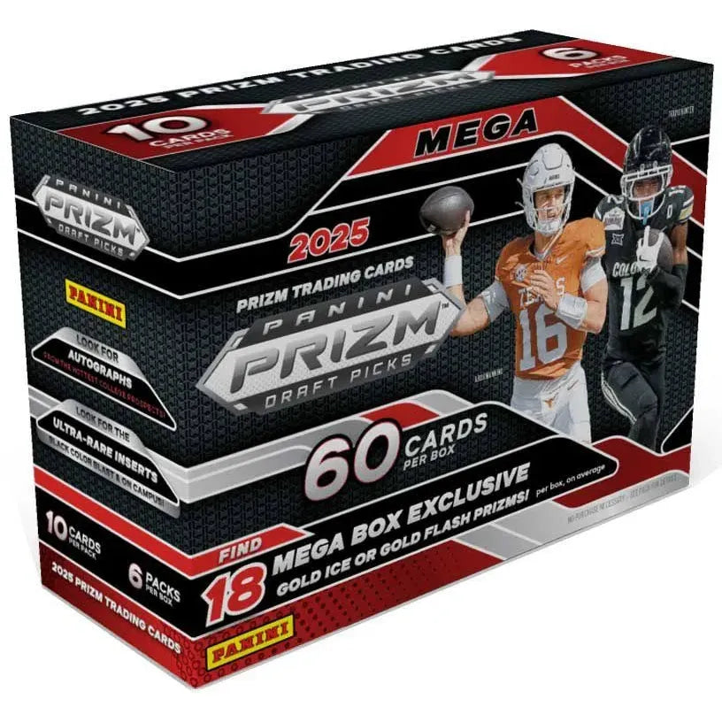 2025 Panini Prizm Draft Picks Football Mega Box