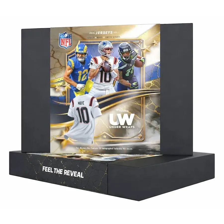 2026 Fanatics Under Wraps Autographed Jersey Football Box