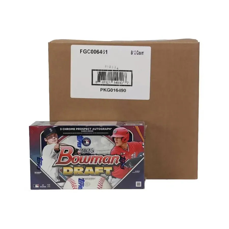 2025 Bowman Draft Hobby Box Sealed Case (8 Count)