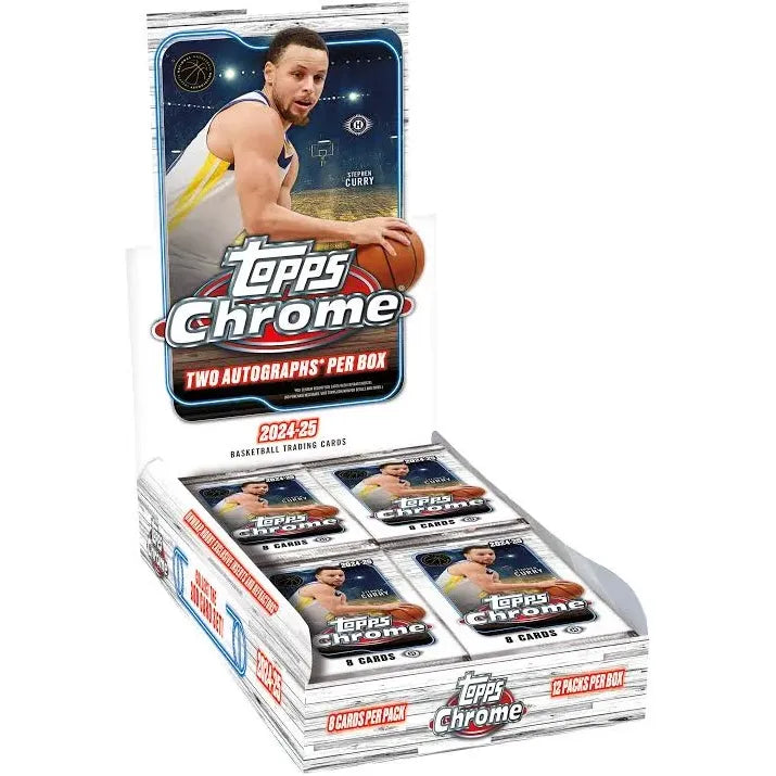 2024-25 Topps Chrome Basketball Hobby Box