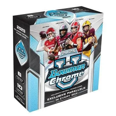 2025 Bowman Chrome University Football Mega Box