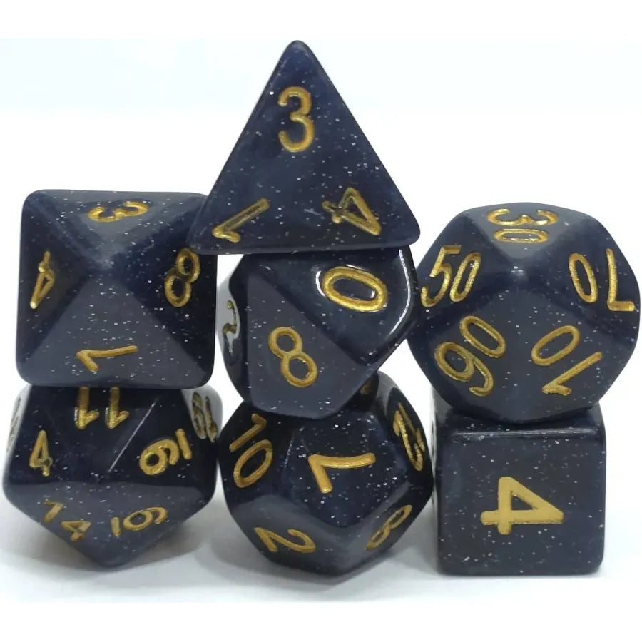 Universe Speckled Polyhedral Dice (7 Count)