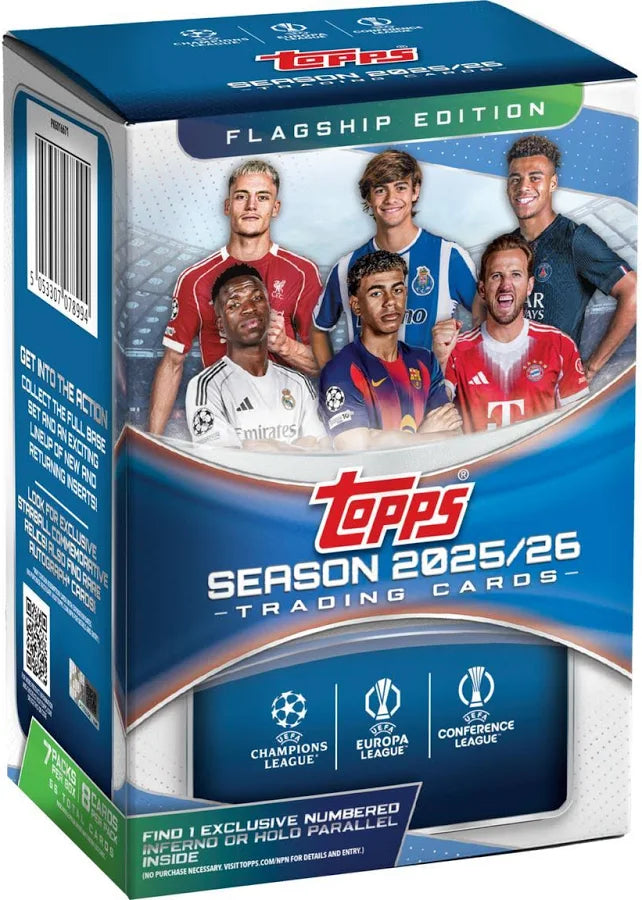 Topps UEFA Club Competitions Soccer Blaster Box