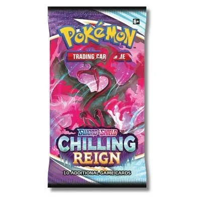 Pokemon Sword & Shield Chilling Reign Booster Pack Pokemon Sword & Shield Chilling Reign Booster Pack