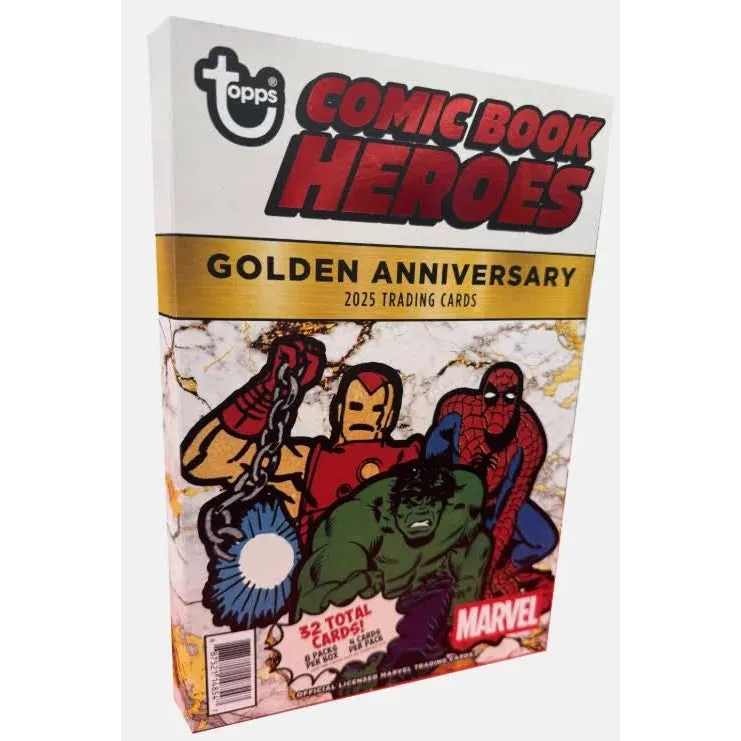 2025 Marvel Comic Book Heroes 1975 Golden Anniversary Hobby Box