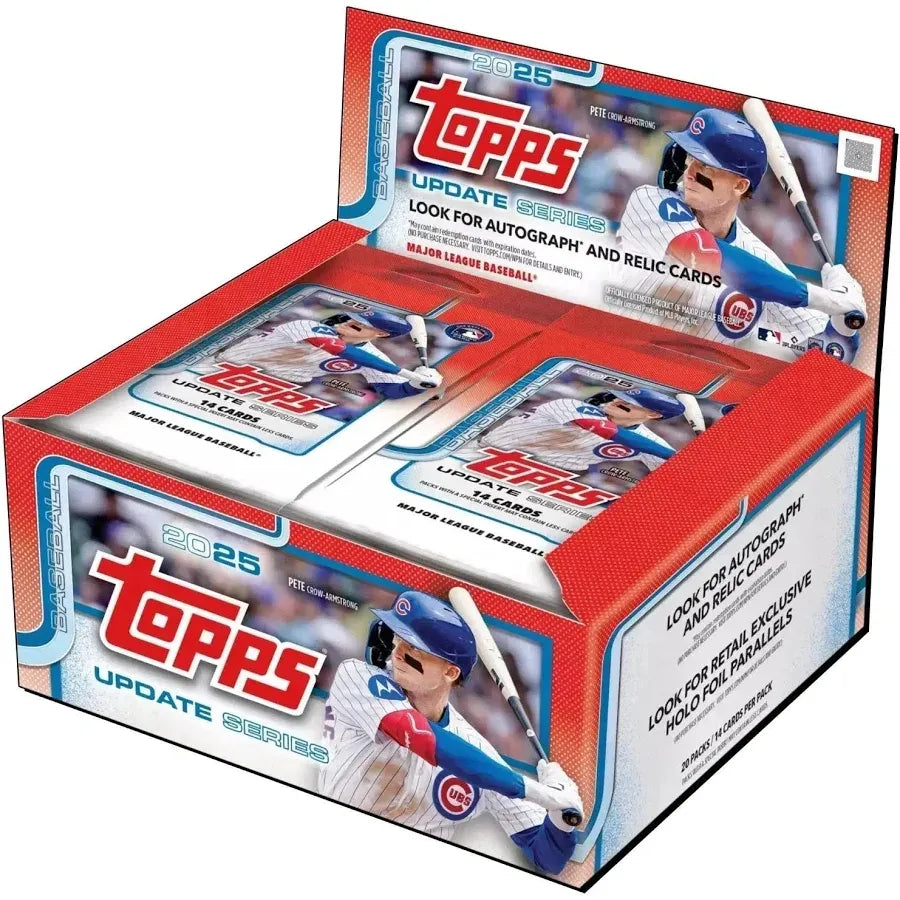 2025 Topps Update Baseball Retail Display Box