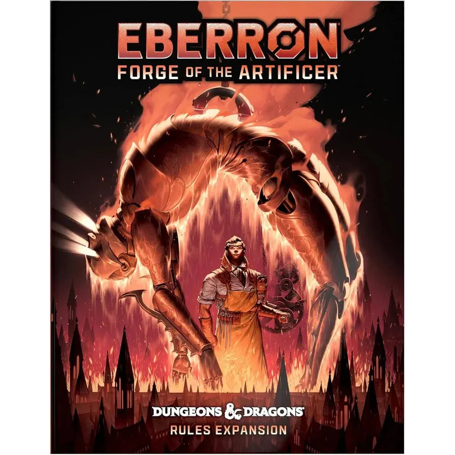Dungeons & Dragons Eberron Forge of the Artificer Rules Expansion (Alternate Cover)
