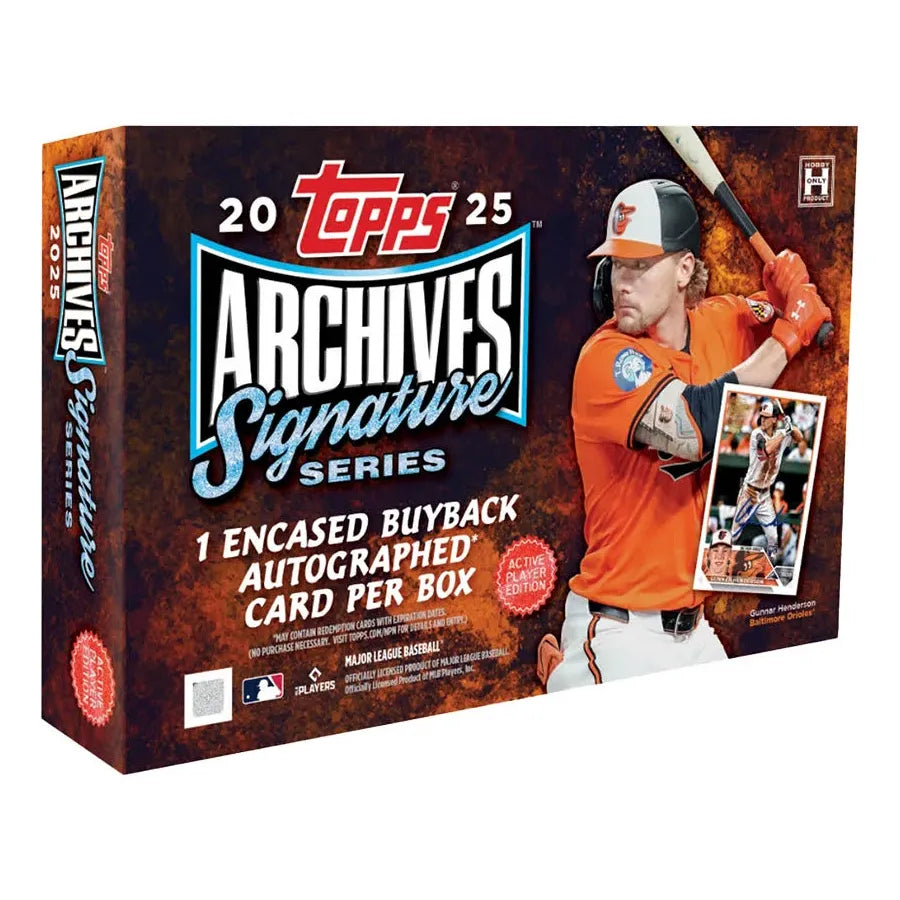 2025 Topps Archives Signature Series Baseball Hobby Box