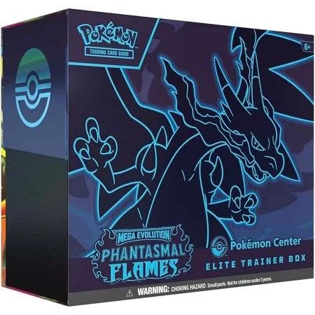 Pokémon Mega Evolution Phantasmal Flames Pokemon Center Elite Trainer Box