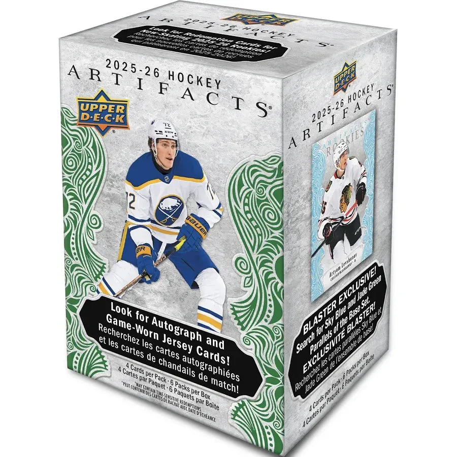 2025-26 Upper Deck Artifacts Hockey Blaster Box