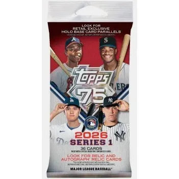 2026 Topps Series 1 Baseball Fat Pack